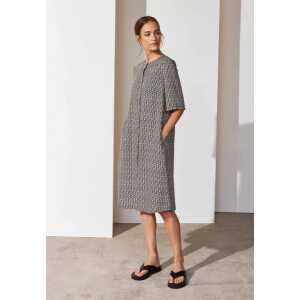 Lana natural wear Elegantes A-Linien Kleid aus nachhaltiger Viskose für Damen – Leandra