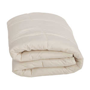 Leichte Bettdecke Sommer Leinen und Baumwolle Maße 100 x 135 cm, Gewicht 400 g