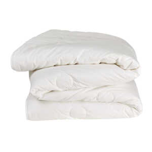Leichte Bettdecke Winter Baumwolle und Kapok Maße 100 x 135 cm, 2 x 310 g (Duo)