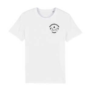 Marshmallow Gang – Brust Motiv – päfjes Fair Wear Männer T-Shirt – White