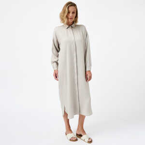 Mila.Vert Tencel “Long Shirt” Kleid