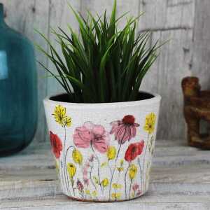 Mitienda Shop Blumentopf aus Keramik 14cm