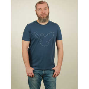 NATIVE SOULS T-Shirt Herren – Dove – dark blue