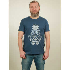 NATIVE SOULS T-Shirt Herren – Inka – dark blue