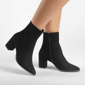 Nae Vegan Shoes NAE Irma Black- Vegane, Chelsea- Boots mit Absatz