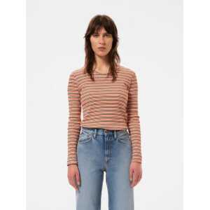 Nudie Jeans Longsleeve Jessy Striped Rib – Multi