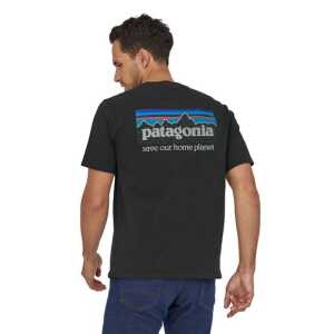 Patagonia T-Shirt – M’s P-6 Mission Organic T-Shirt – aus Bio-Baumwolle