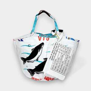 REFISHED fair fashion Tasche ‘SOULMATE WATERPROOF’ Limitierte Edition! – upcycelte Fischfuttersäcke