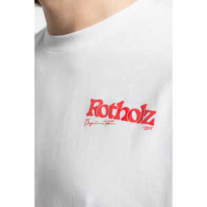 Rotholz Retro Logo T-Shirt Bio Baumwolle