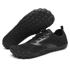 SAGUARO Barfußschuhe vegan Sport-Schuhe Schnürschuhe Minimalschuhe Laufschuhe