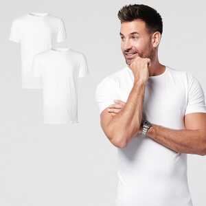 SKOT Fashion Nachhaltige T-Shirt 2-pack / Herren / O-neck / Weiß oder Schwarz