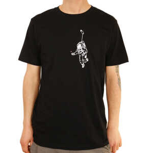 Spangeltangel Herrenshirt “Kosmonaut”, T-Shirt, Bio-Baumwolle, Astronaut, Stern,
