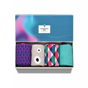 The Arctic Bay Die Arctic Box – Hygge-Edition – 4 Paar Socken