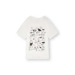 ThokkThokk Herren Print T-Shirt CATS aus Biobaumwolle