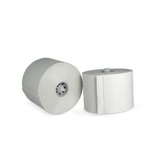 Toilettenpapier mit Kappe 2 Lagen weiß T4 – 36 Stück