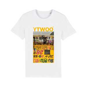 Unisex T-Shirt aus Bio Baumwolle | Tokyo | YTWOO-Logo