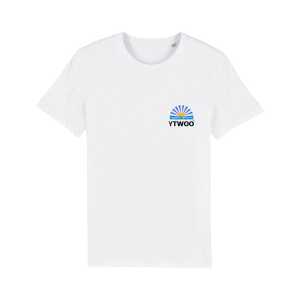 Unisex T-Shirt bedruckt | YTWOO-Logo Organic Options Sonnenaufgang