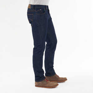 fairjeans dunkelblaue Slim Fit Jeans SLIM NAVY aus Bio-Baumwolle, fair