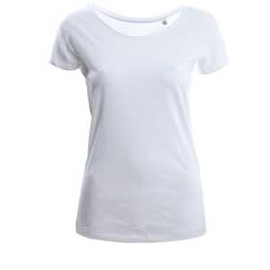 glore Basics Basic T-Shirt mit weitem U-Ausschnitt – Sissi – aus Bio-Baumwolle