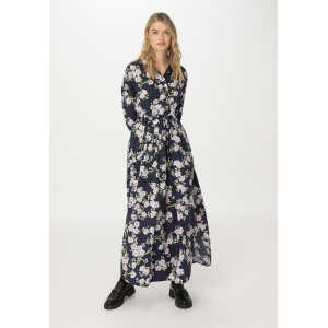 hessnatur Damen WUNDERKIND X HESSNATUR Kleid aus Bio-Baumwolle – blau – Größe 34