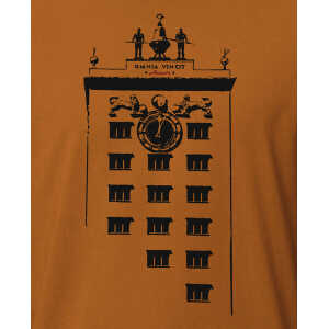 little kiwi Frauen T-Shirt, “Turmuhr”, Roasted Orange