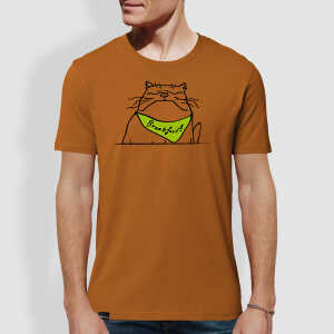 little kiwi Herren T-Shirt, “Breakfast”, Roasted Orange