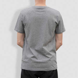 little kiwi Herren T-Shirt, “Fuchs”, Grau