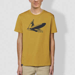 little kiwi Unisex T-Shirt, “Standhaft”, Ocker